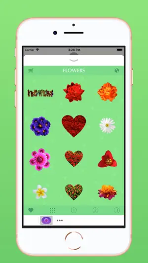 花卉 - 貼紙 - Flowers Stickers