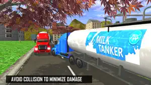 牛奶的人：越野运输车卡车拖车驱动器