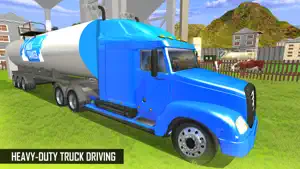 牛奶的人：越野运输车卡车拖车驱动器