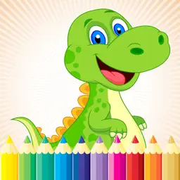 恐龙龙图画书 - 迪诺绘画为孩子们免费