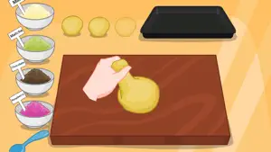 曲奇饼制作小游戏