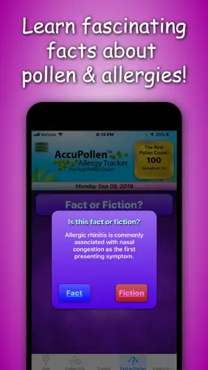 AccuPollen? Allergy Tracker