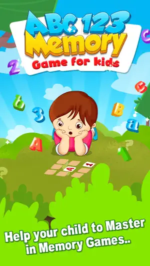 ABC 123 Memory Games - Flash Card Game