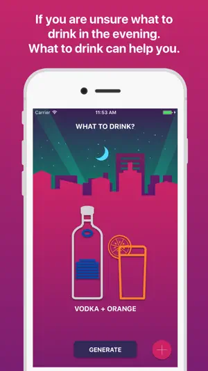 What to drink? - DrinkGenerate