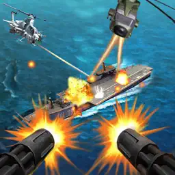 红警之直升机空战3D-空中炮艇王牌中队海战射击游戏