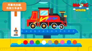 宝宝火车游戏-拼图游戏、涂色游戏、驾驶游戏